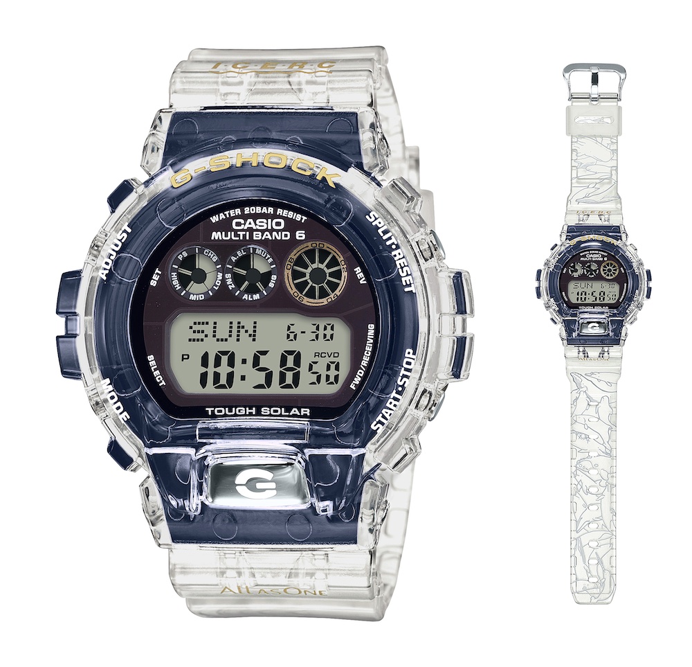G-SHOCKの”イルクジ”が25周年！ クリアバンドの記念モデル3型が