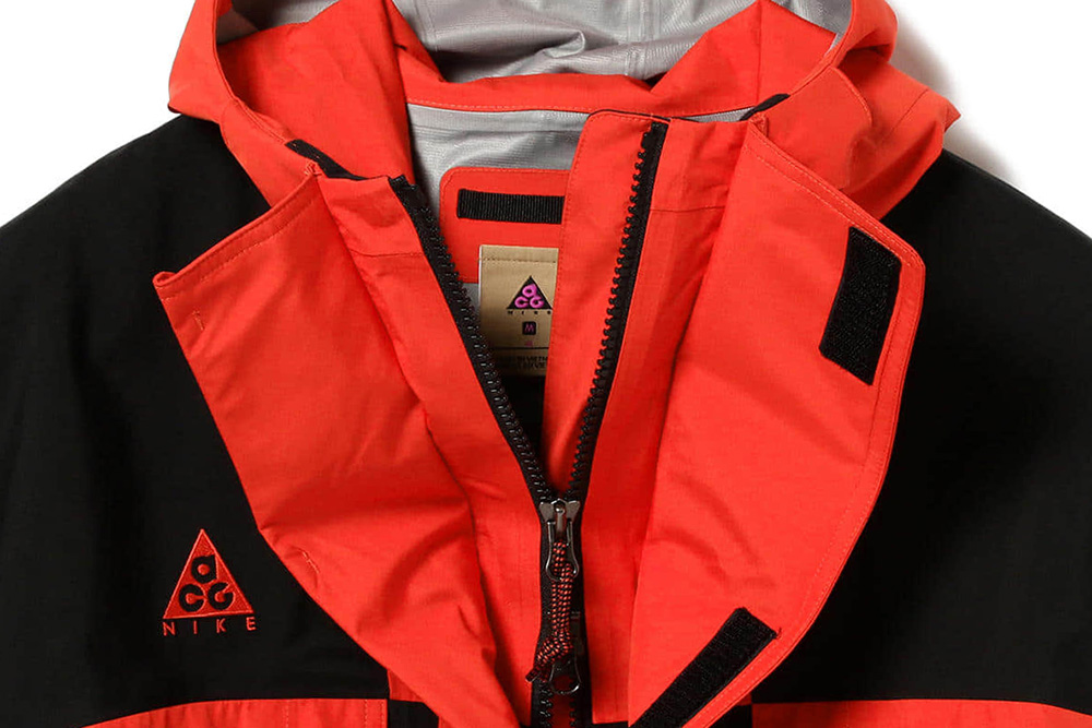 ナイキACGの新型GORE-TEXジャケット。ビビッドな配色がソソる全天候型