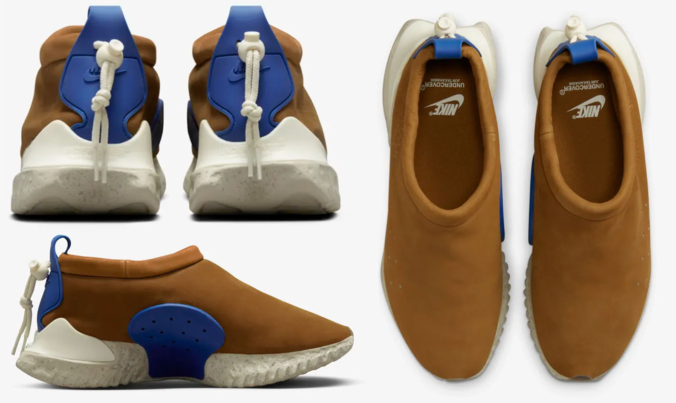 ナイキ × アンダーカバーによるコラボスニーカー“Moc Flow”に新たな