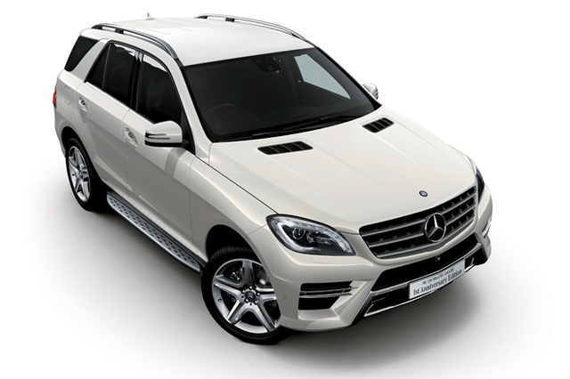 メルセデス「Mクラス」に発売1周年記念モデル 【ニュース】 - webCG