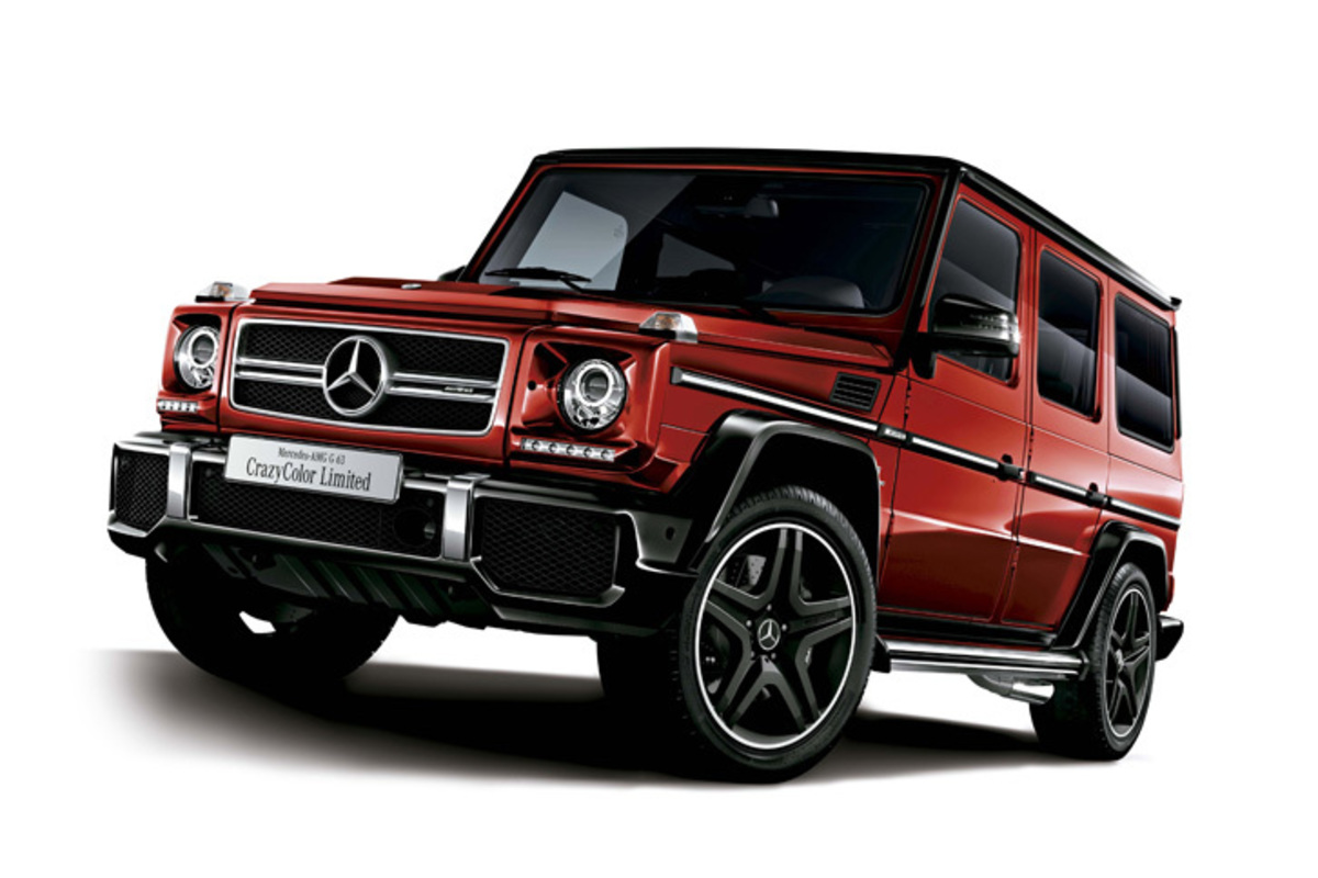 クレイジーな色”のメルセデスAMG G63、発売 【ニュース】 - webCG
