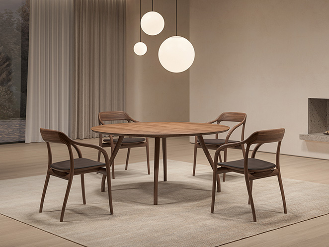 Takoラウンドテーブル140（セラミック） | 【公式】マルニ木工