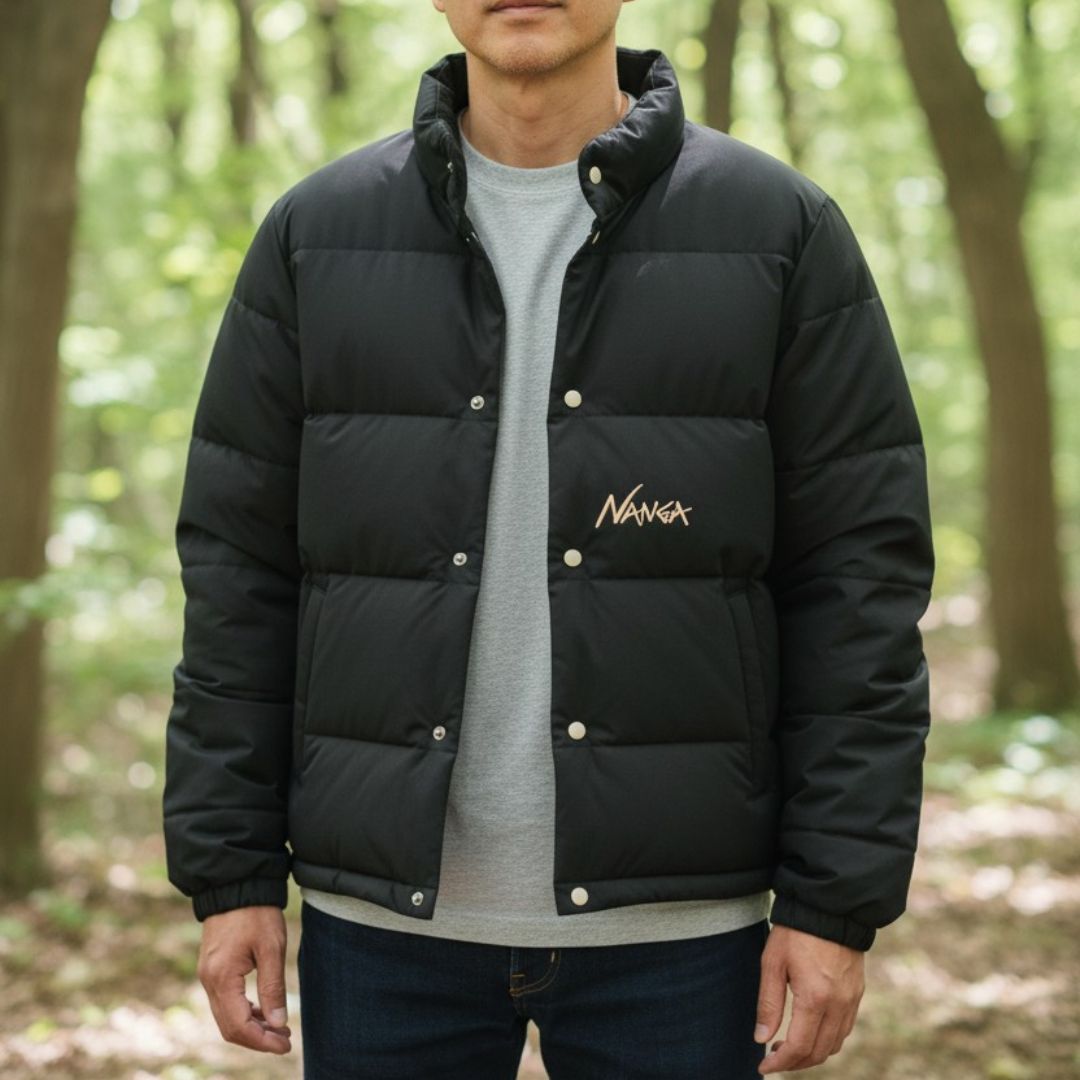 NANGA × WILD-1別注 クラシックダウンジャケット(XLサイズ