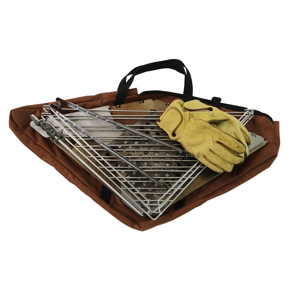 テンマクデザイン フラット 焚火台 収納ケース 【 L 】: キャンプ