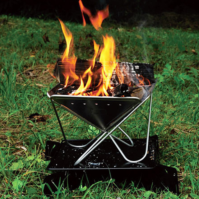 snow peak 焚火台Mスターターセット SET-111: キャンプ トレッキング