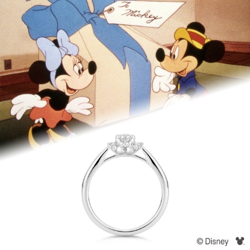 Disney] ミッキー＆ミニー／エンゲージリング-Be With Me-（婚約指輪