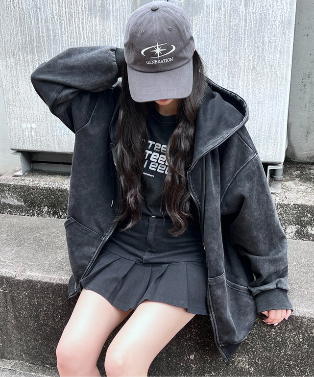 ピグメントZIPパーカー – WEGO ONLINE STORE