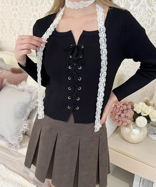 レースアップピチトップス – WEGO ONLINE STORE