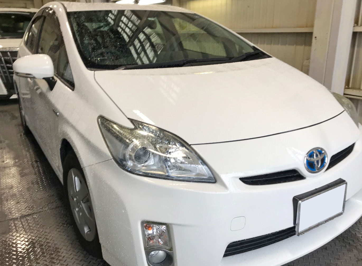 カーフィルム、トヨタ プリウス リア全面（10%）紫外線カットフィルム