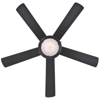 Comet 52-Inch Five-Blade Indoor Ceiling Fan, Matte Black Finish