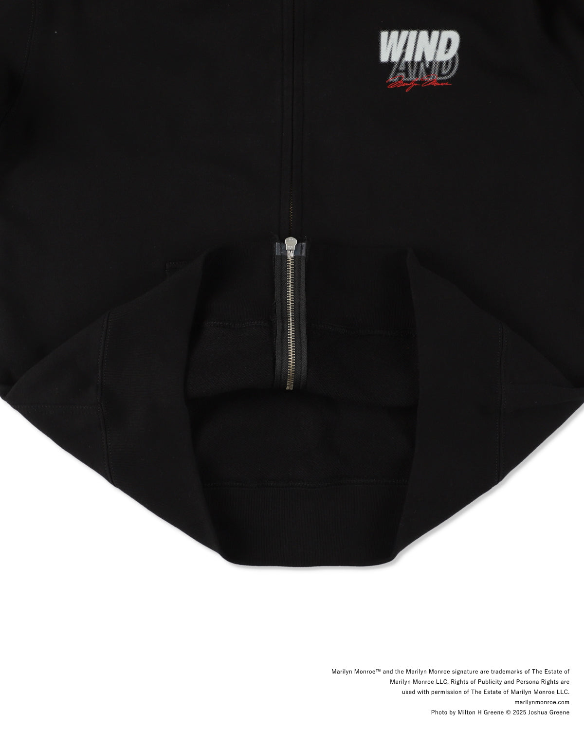 MARILYN MONROE x WDS ZIP HOODED SWEAT SHIRT – WIND AND SEA