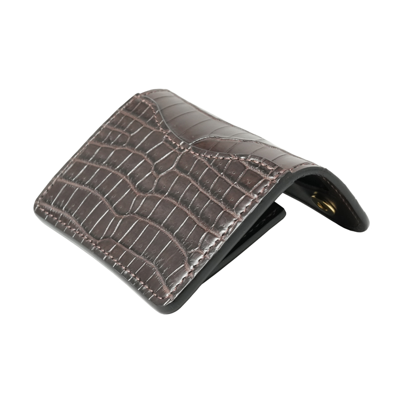 多機能コインケース《タング》クロコダイル｜WILDSWANS(ワイルド