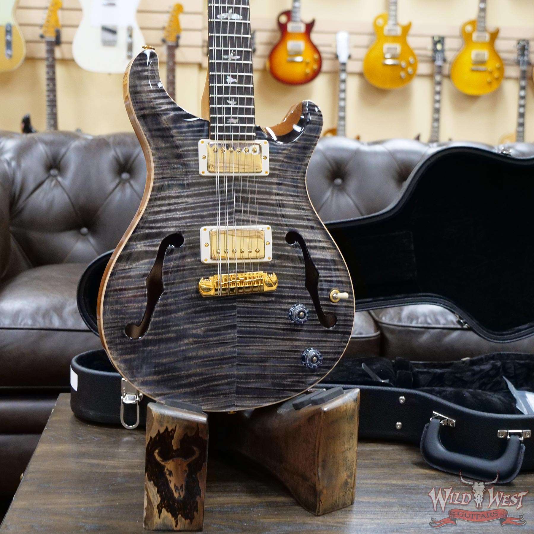 Paul Reed Smith PRS Core Flame 10 Top Hollowbody I HB1 12-String