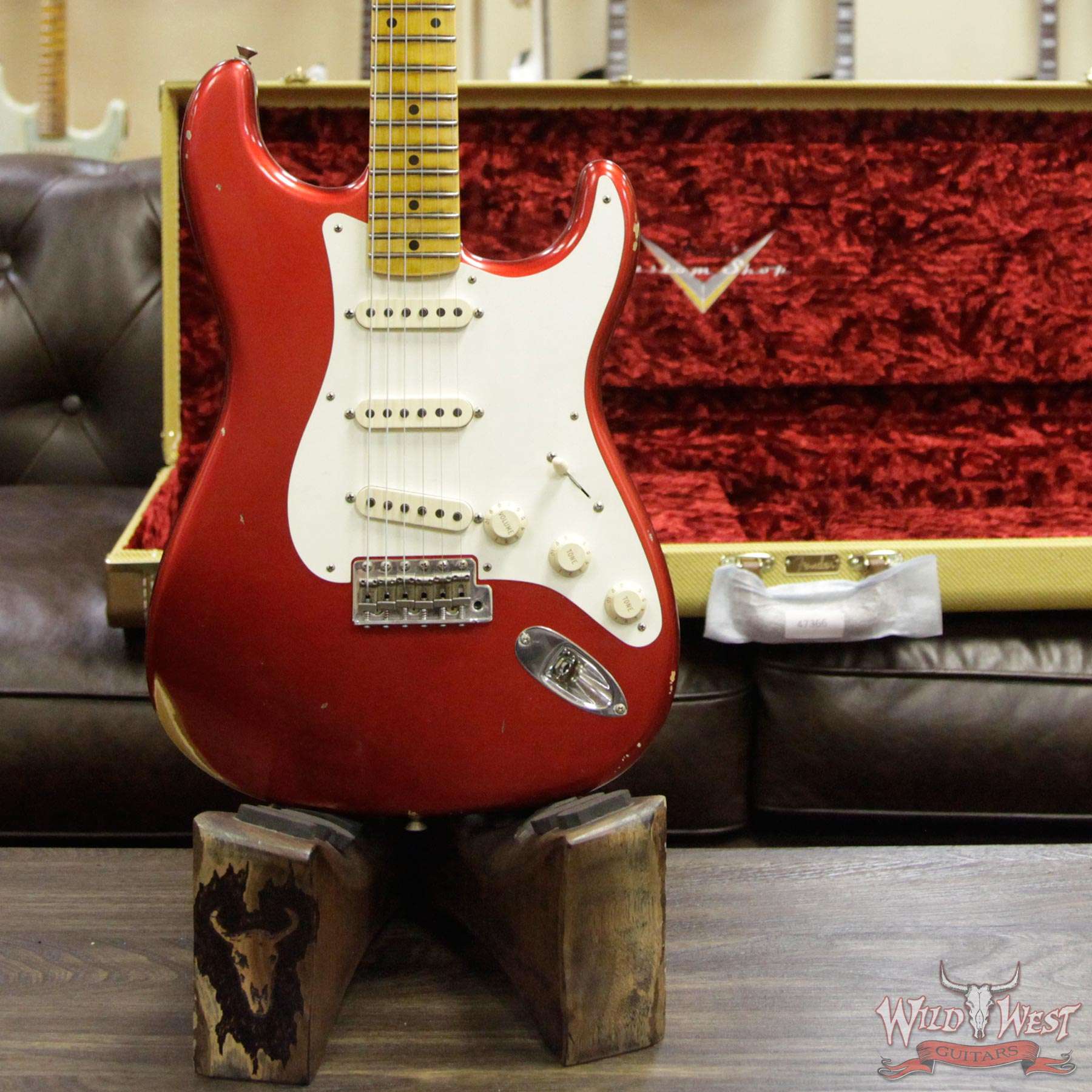 2018 Fender Custom Shop 1957 Stratocaster Relic Maple Neck Candy