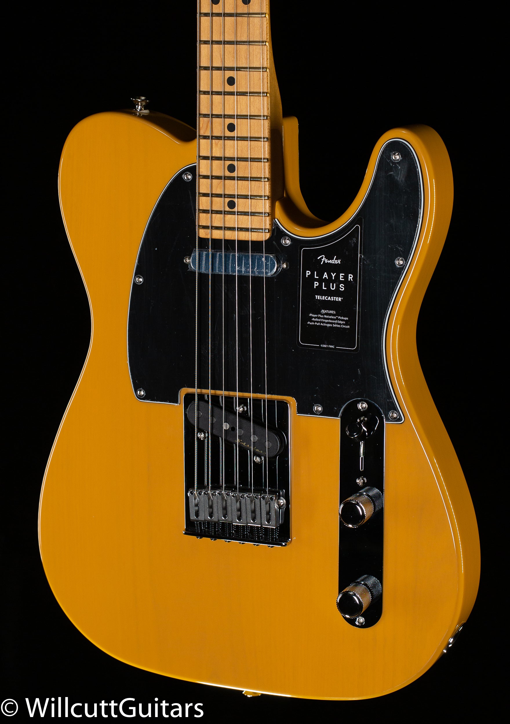 Fender Player Plus Telecaster Maple Fingerboard Butterscotch
