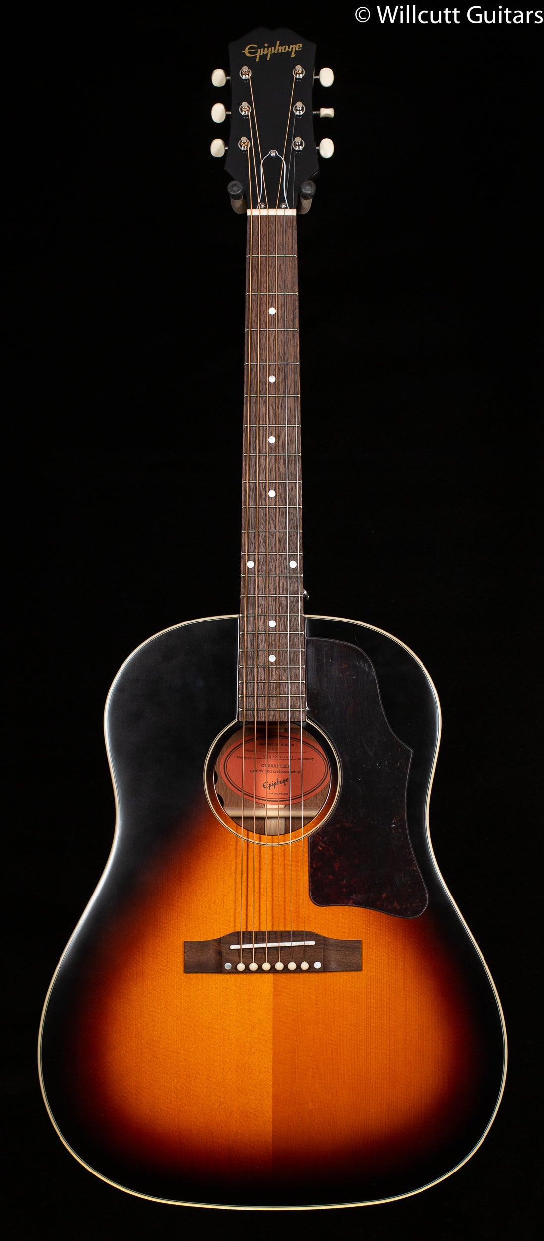 Epiphone J-45 Aged Vintage Sunburst Gloss - Willcutt Guitars