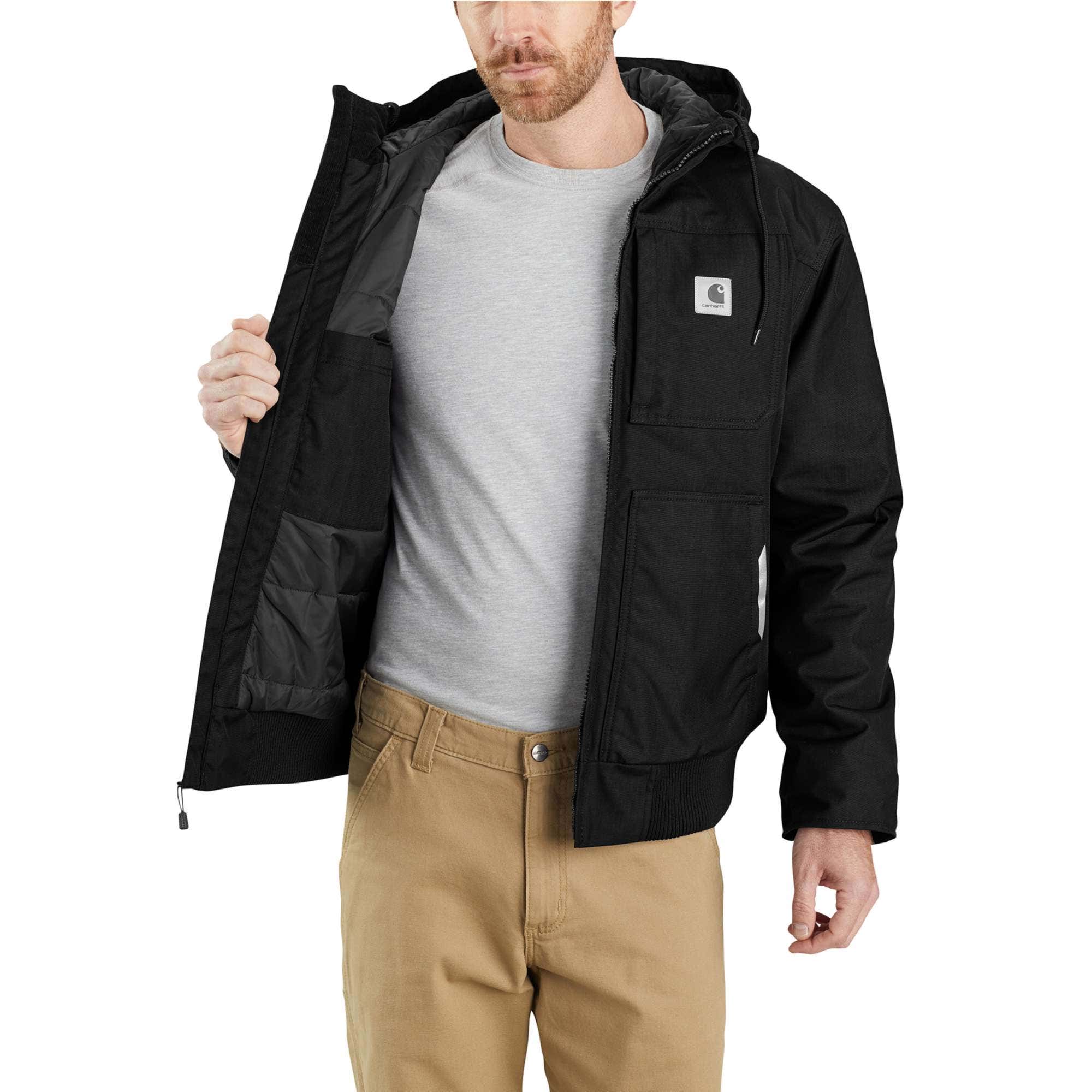 Carhartt Jackets: Men's 104458 N04 Black Yukon Extreme Jacket