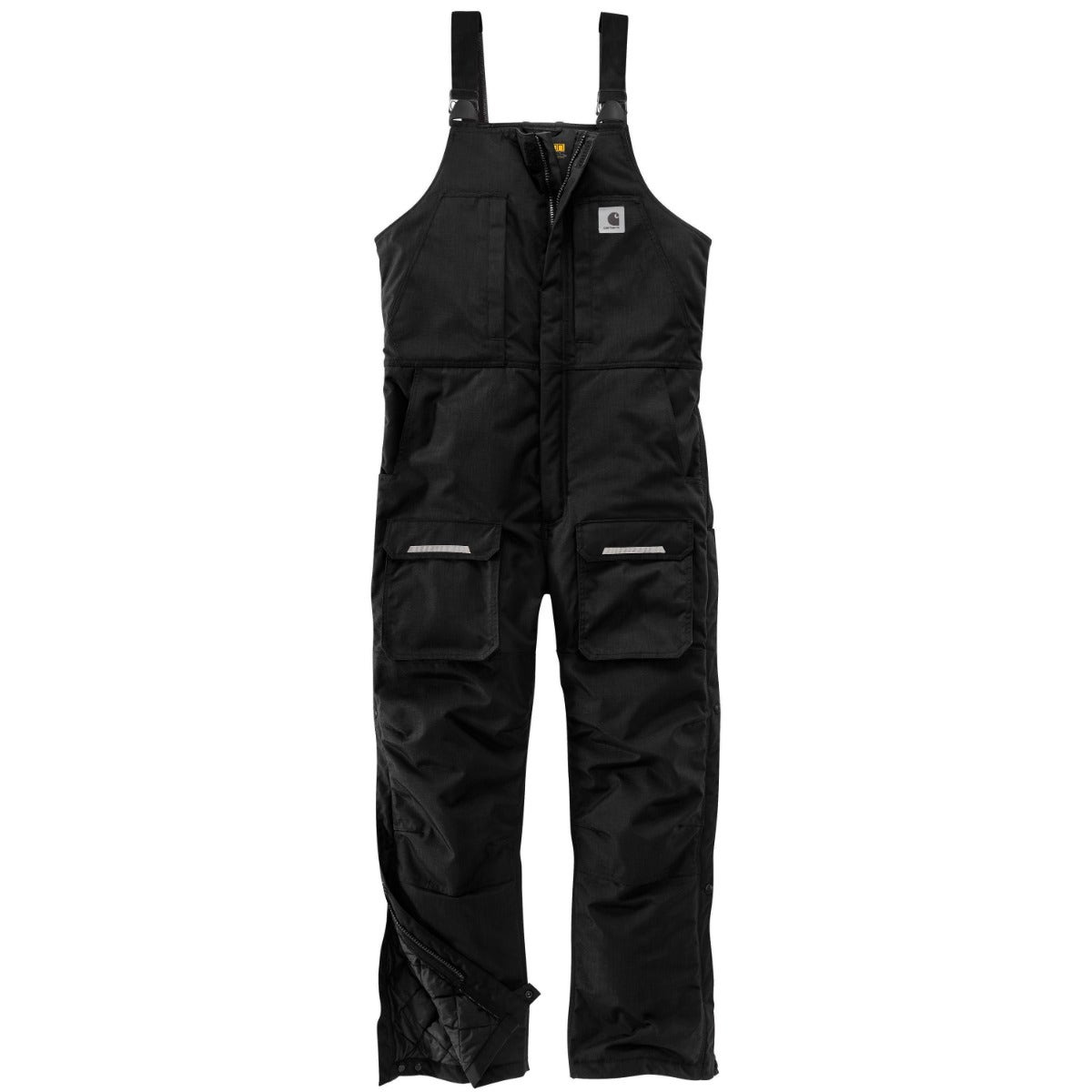 CAT Apparel Overalls: Men's 1010008 1015B Black Triton Insulated