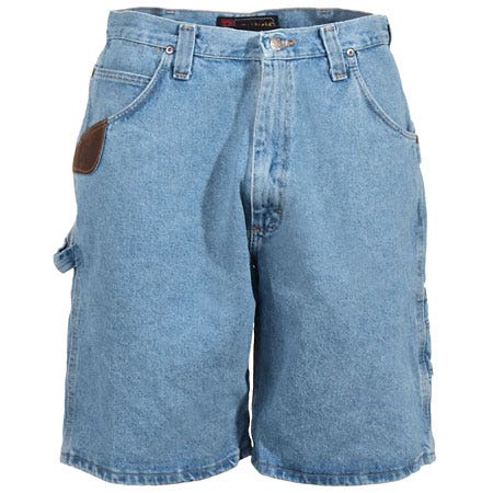 Wrangler Riggs Shorts: Men's Vintage Indigo 3W320 VI Denim