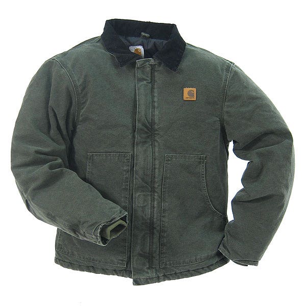 Carhartt J22MOS Moss Arctic Lined Sandstone Jacket