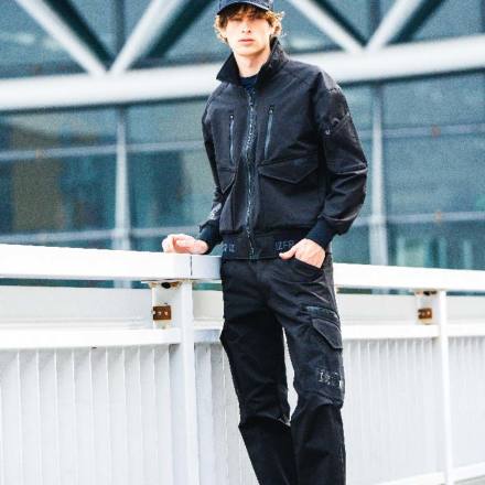 アイズフロンティア] 5119 ヘビージャージーストレッチジョガーパンツ