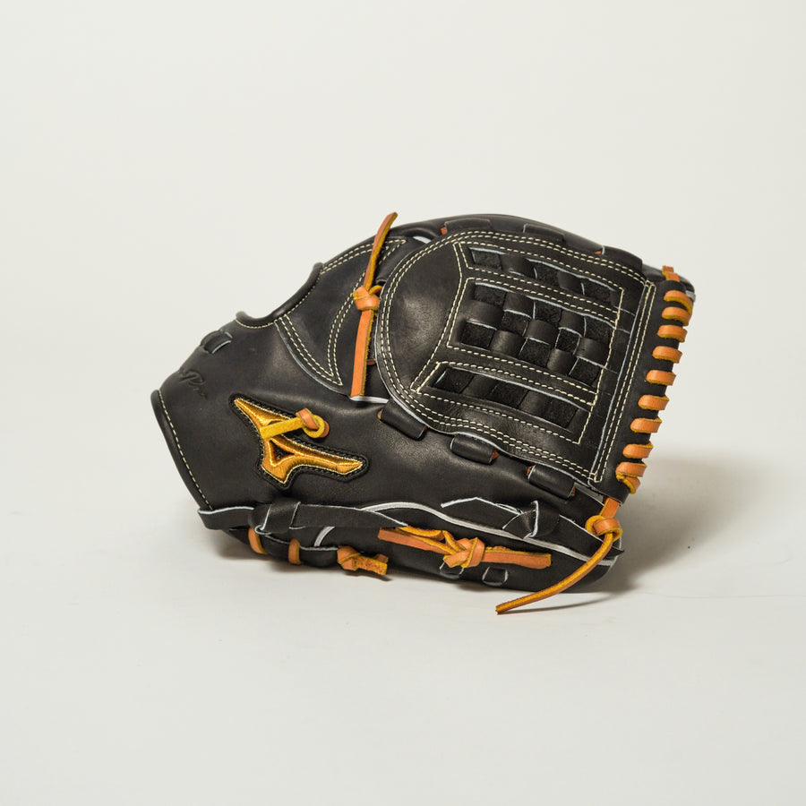 ミズノ】硬式グラブ/内野手用/送料無料/1AJGH24243/右投げ/ブラック/09