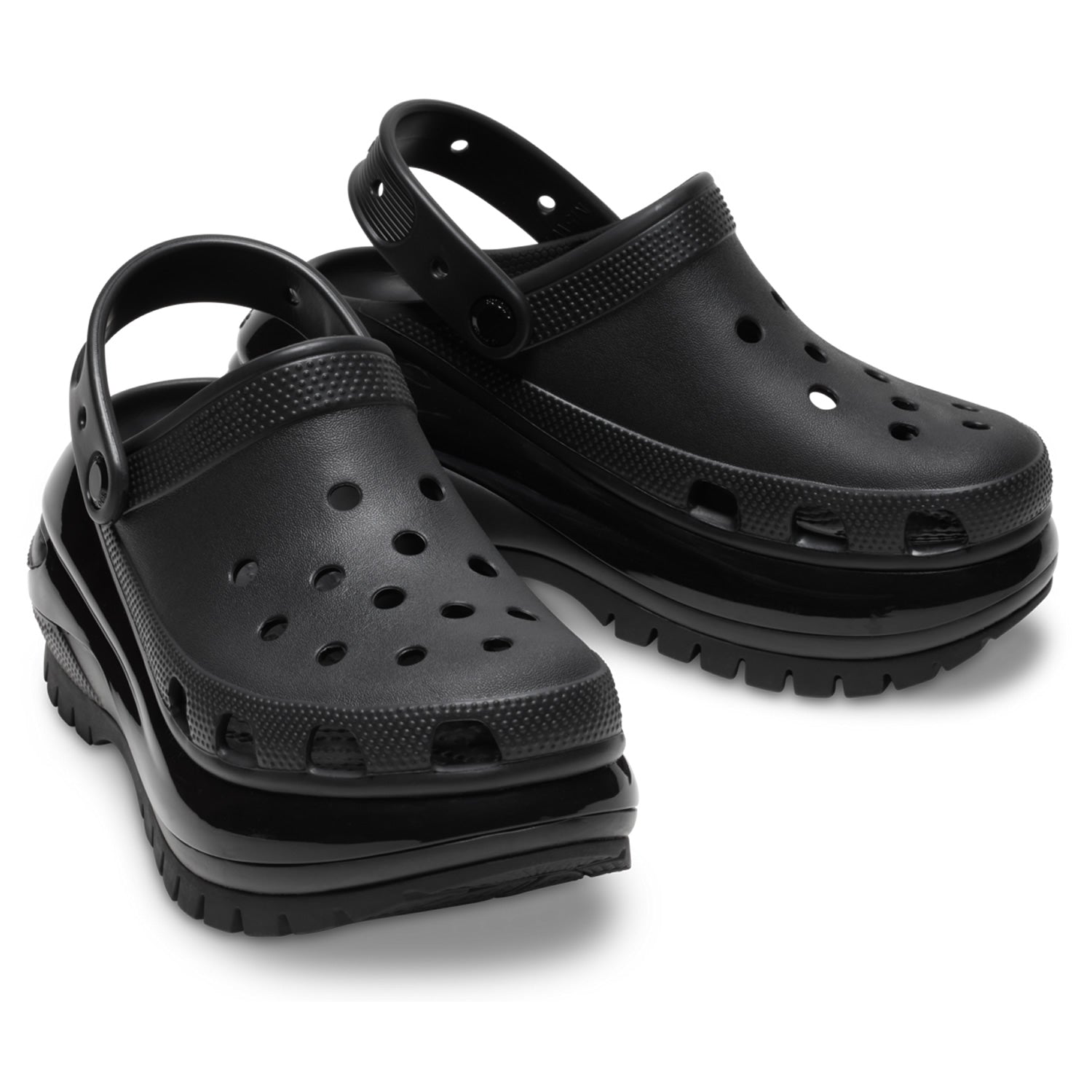 Crocs Mega Crush Clog 207988 Black – World of Clogs