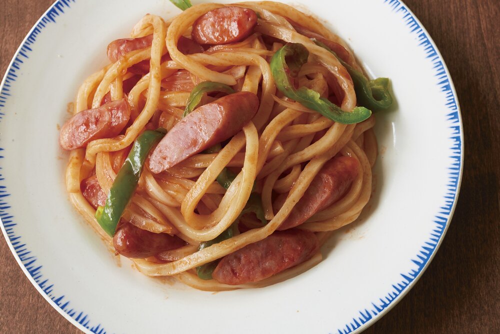 冷凍うどんでレンチン「ナポリタンうどん」のレシピ | 料理 | オレンジ