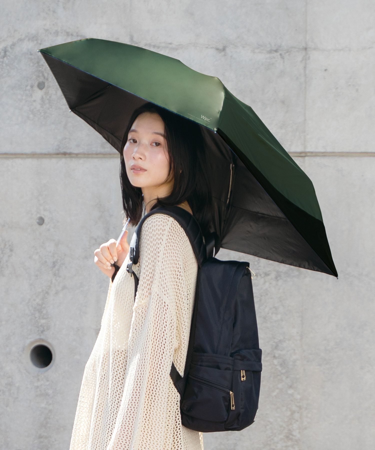 遮光 バックプロテクトパラソル タイニー 日傘 折りたたみ ギフト対象