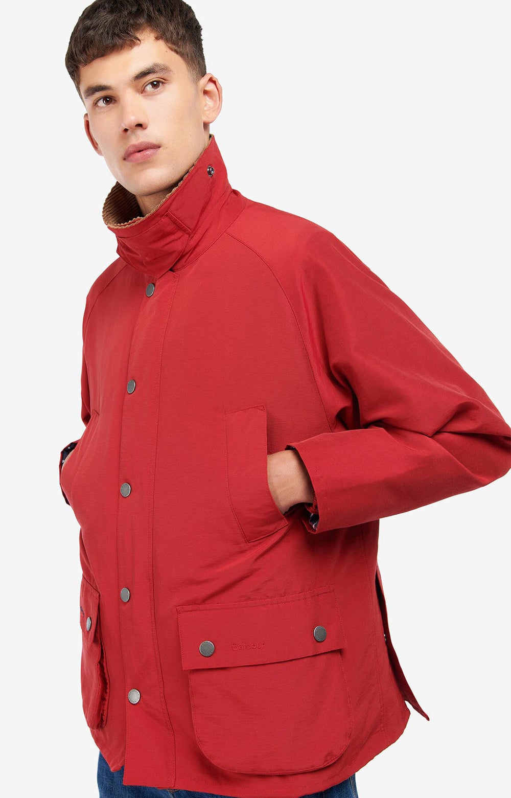 Barbour x NOAH 60/40 Bedale Casual Red by Barbour | Men | WP Store
