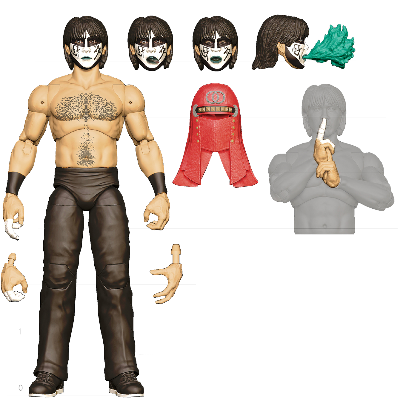 2025 WWE Mattel Ultimate Edition Series 25 Great Muta [Chase