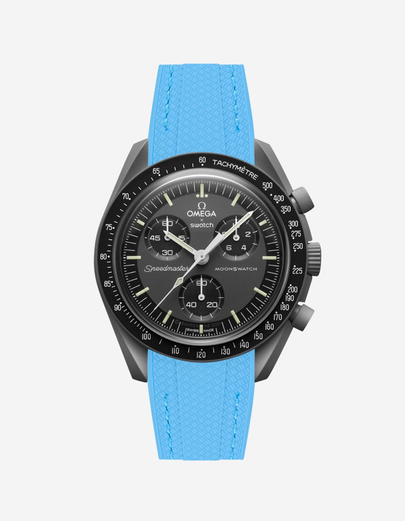 Rubber Strap for Omega X Swatch MoonSwatch Mission to Mercury