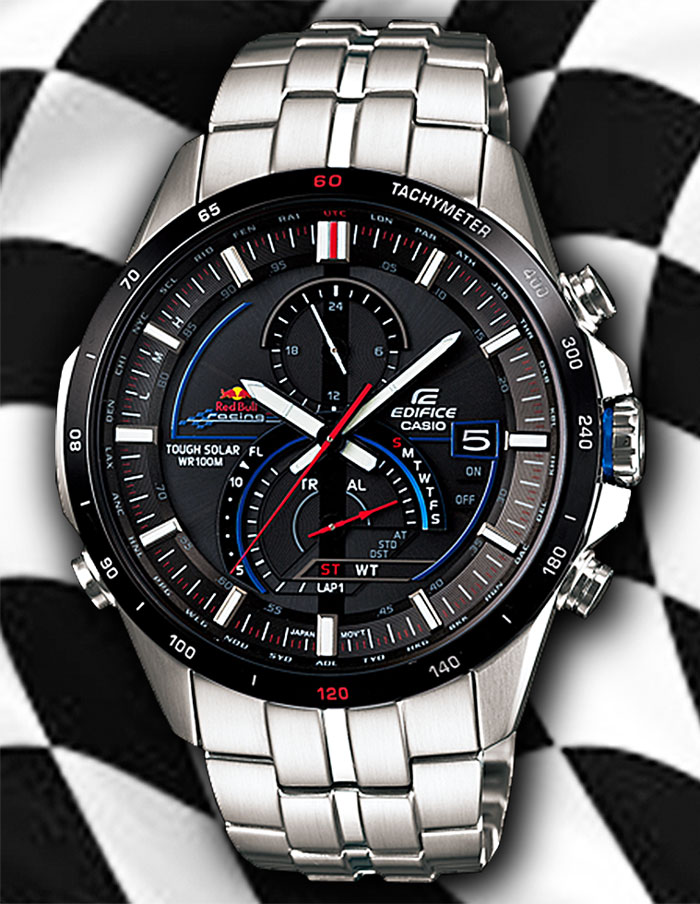 New Red Bull X Edifice EQW-A1100RB & EQS-A500RB | Wrist Watch Spot