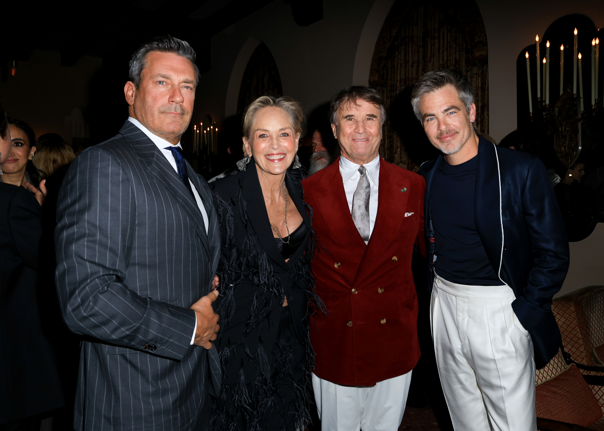 Oprah, Sharon Stone, Chris Pine and More Dine With Brunello