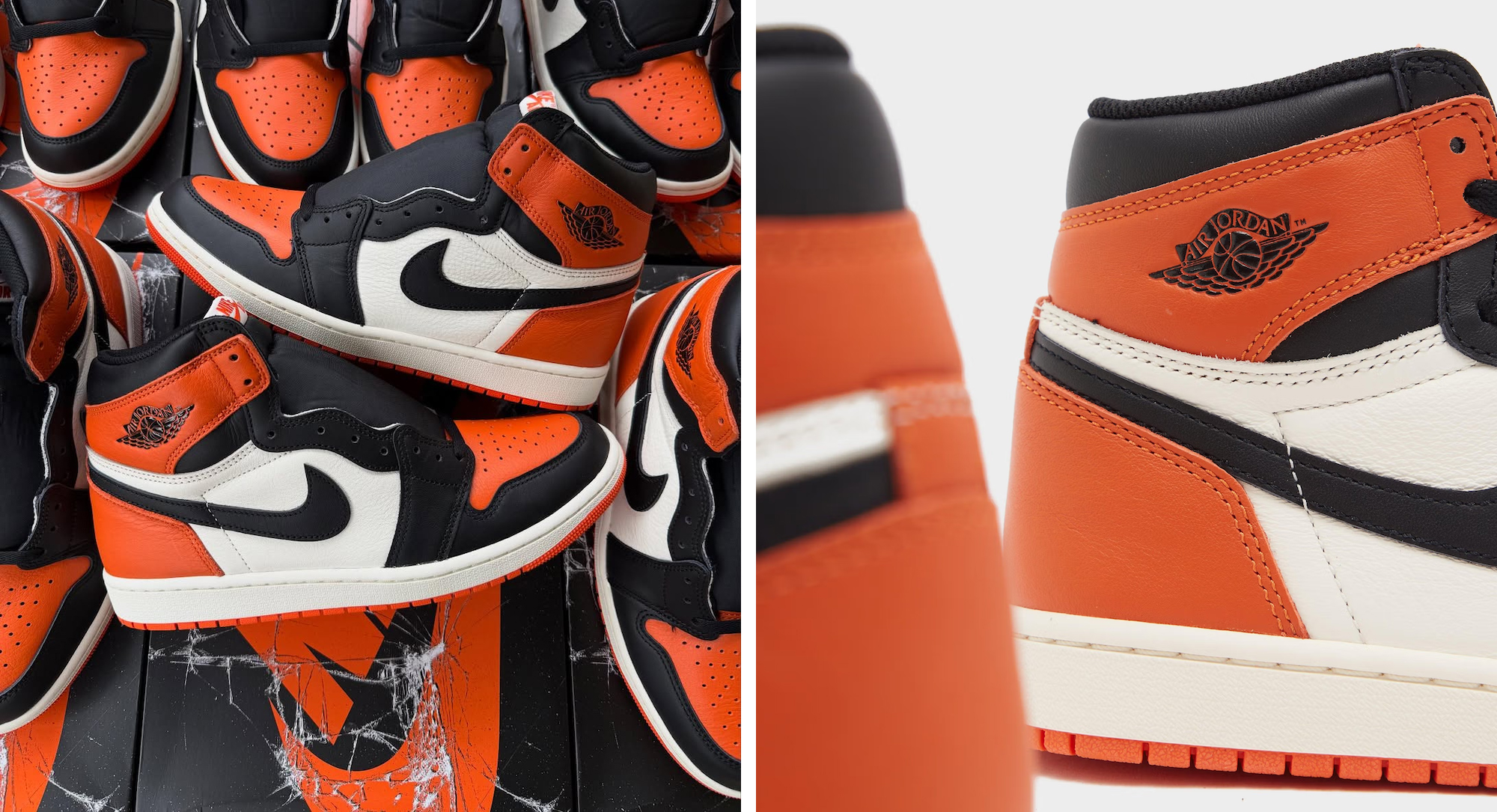 Air Jordan 1 Shattered Backboard DZ5485-008 Special Packaging