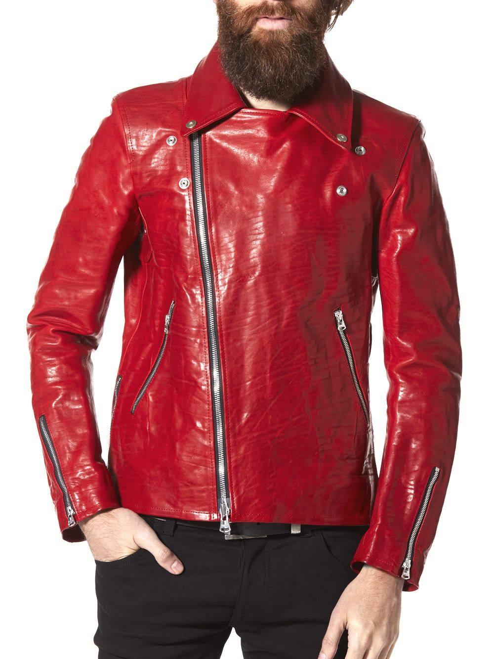 ISAMU KATAYAMA BACKLASH - イタリアン ダブルショルダー シワ加工