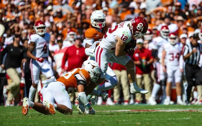 オクラホマ大がテキサス大に逆転勝ち 米大学フットボール第6週|47NEWS