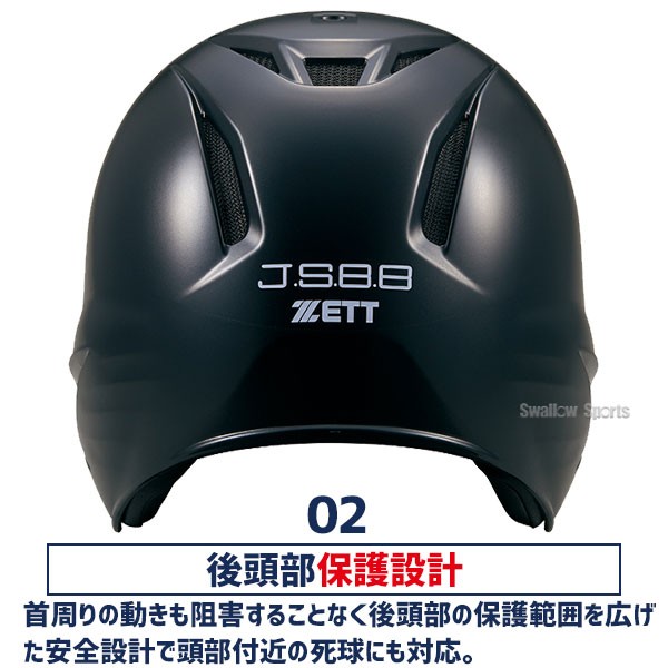 野球 ゼット ヘルメット 軟式用 軟式ヘルメット 両耳 軟式野球 JSBB