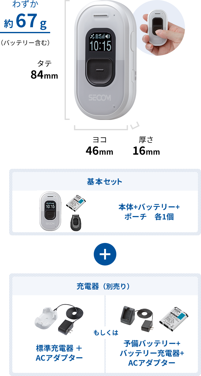 機器について｜GPS端末による防犯・盗難対策に セコムのGPSサービス
