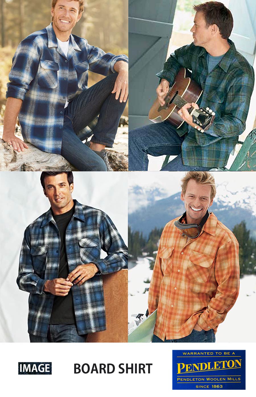 ペンドルトン ウールシャツ ボードシャツ ブラックウォッチタータン