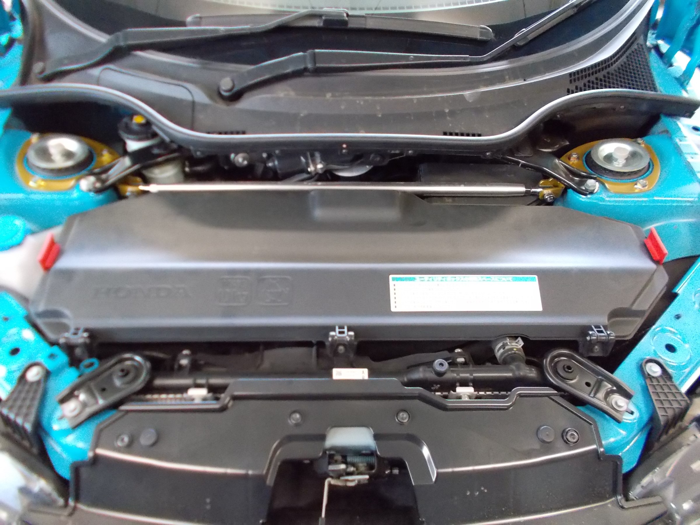 S660 バックヤードスペシャル製「フロントダブルブレース」装着