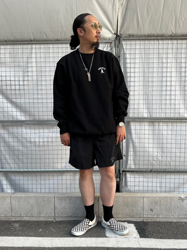 NYLON BONG SHORTS(BLACK) - COCOLOBLAND WEB STORE