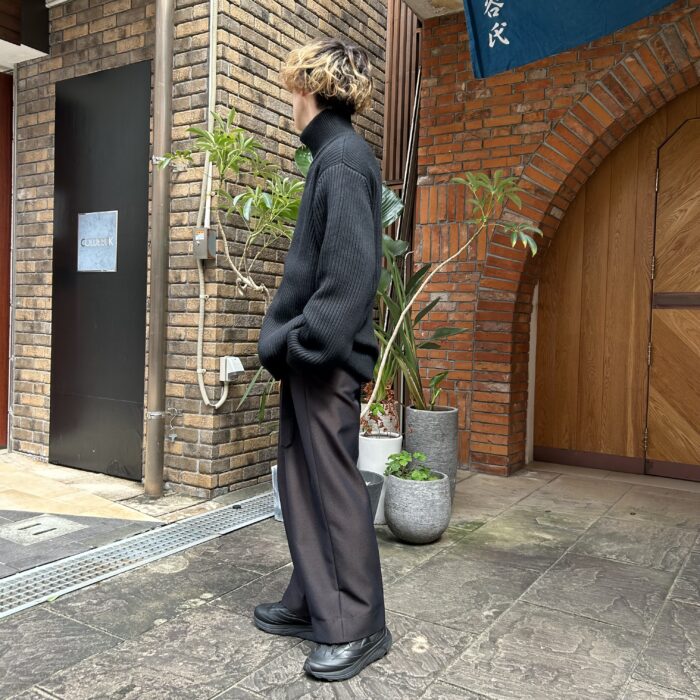 INTERIM LIMITED HAND FRAMED DRIVERS ZIP KNIT』 – COLDBECK ONLINE