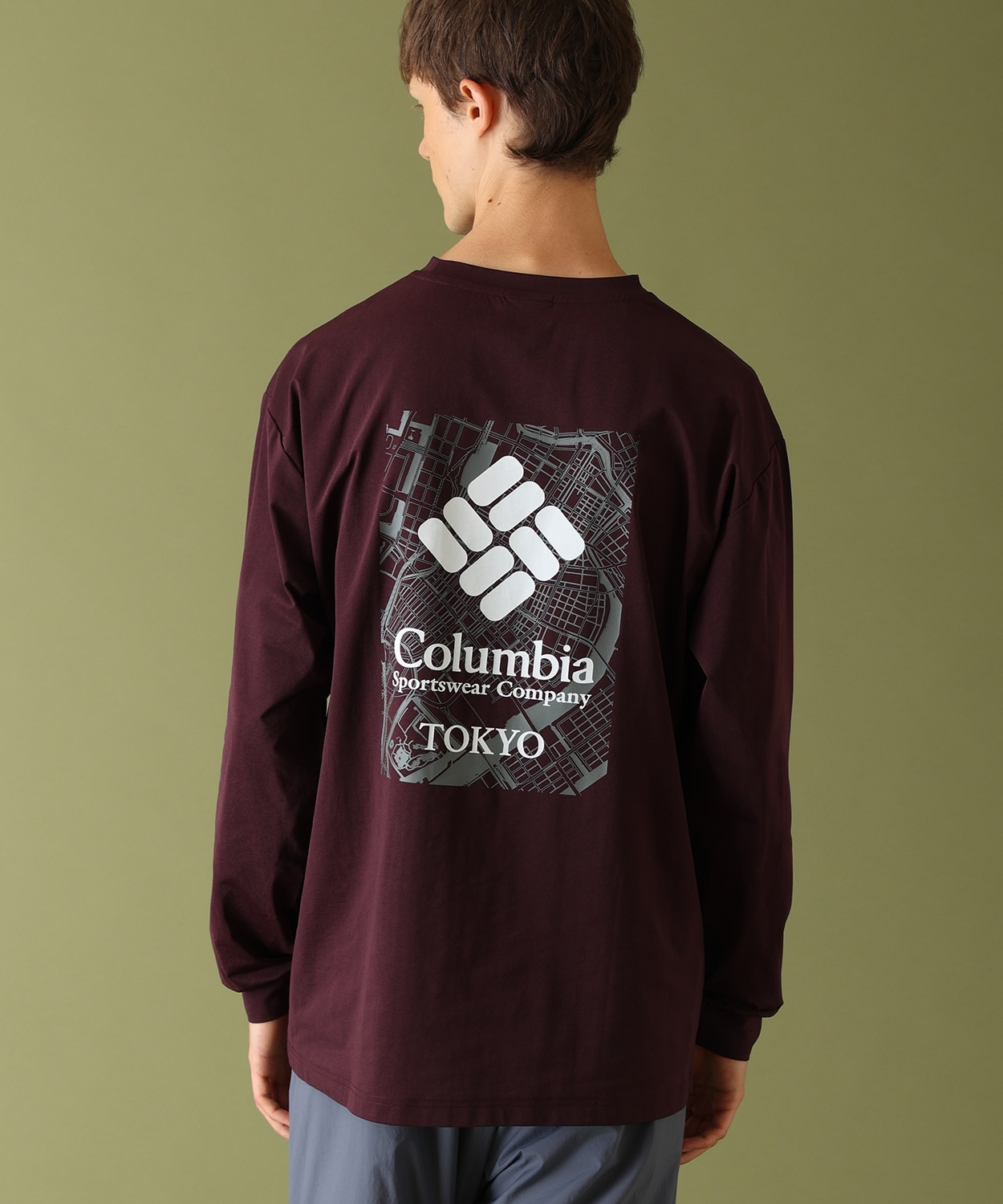 COLUMBIA BLACK LABEL】トーバートアベニューロングスリーブティー(S