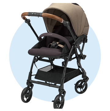 押す、曲がる、運ぶ。すべて片手でできる新発想ベビーカー 「F2plus AJ