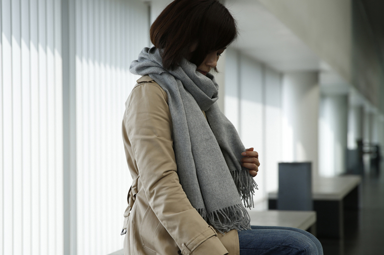 スタッフから根強い人気！秋から春まで使えるアルパカの極上ショール