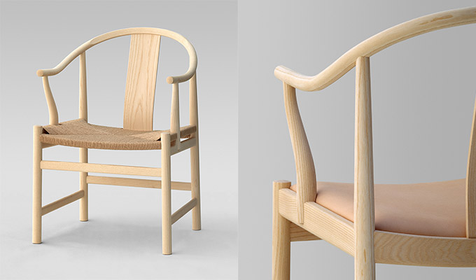 ハンスJウェグナー チャイナチェア フリッツハンセン チェリー 検