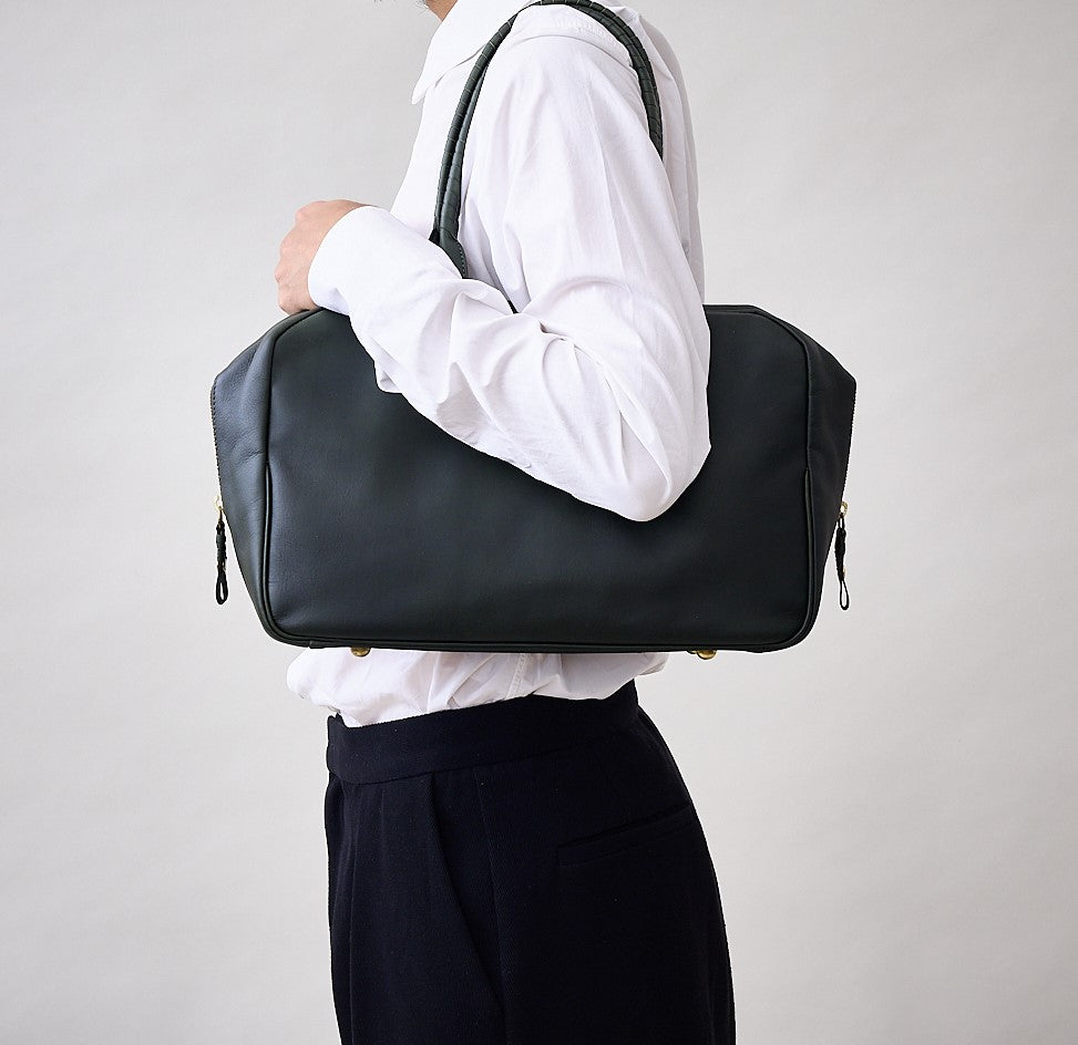 corner boston S / co25fwcb020 / tea husk leather(cow leather