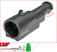 282079-2 - TE Connectivity | SS15-1S - Corsa Technic | 1-Way Kit