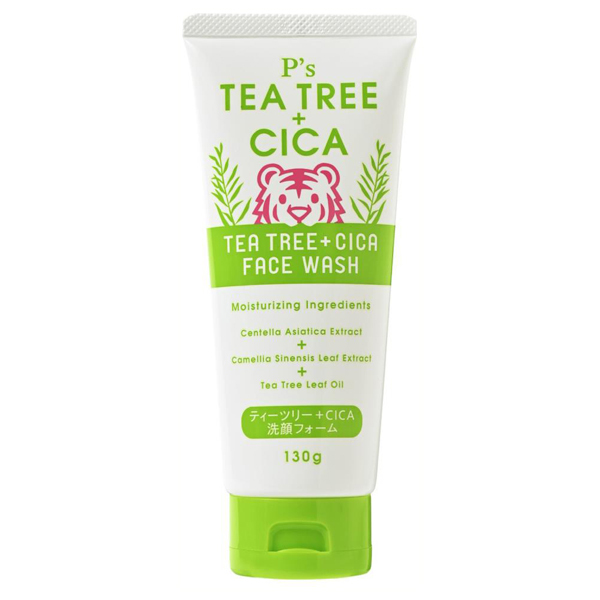 ティーツリー+CICA洗顔フォーム / P's(洗顔フォーム, スキンケア・基礎